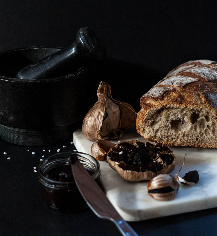 Ail noir - Black Garlic - L'étuverie - Cuisine - Gourmet - Gastronomie