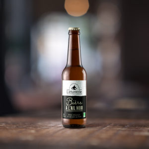 Bière à l'ail noir bio