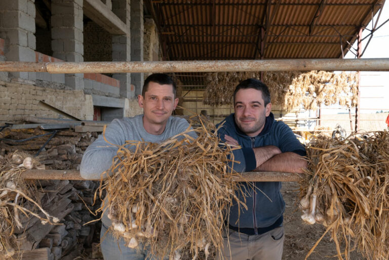 Fabien et Nicolas, gérant de l'Étuverie